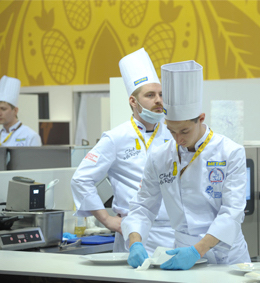 Кулинарный чемпионат Chef a la Russe
